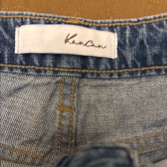 KanCan Blue Distressed Jean Shorts #544 - Picture 4 of 7